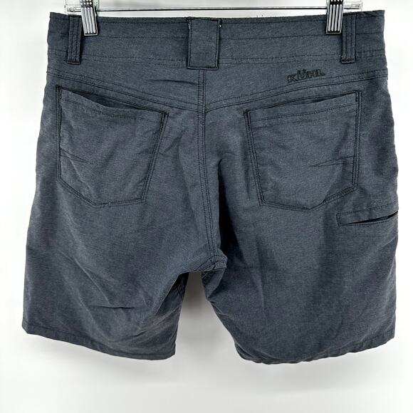 Kuhl Shift Amphibia Chino Shorts Quick Dry Golf Casual Outdoor Pirate Blue 32 - Picture 6 of 6